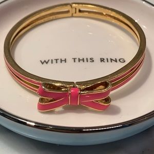 Kate Spade Pink Bow Necklace